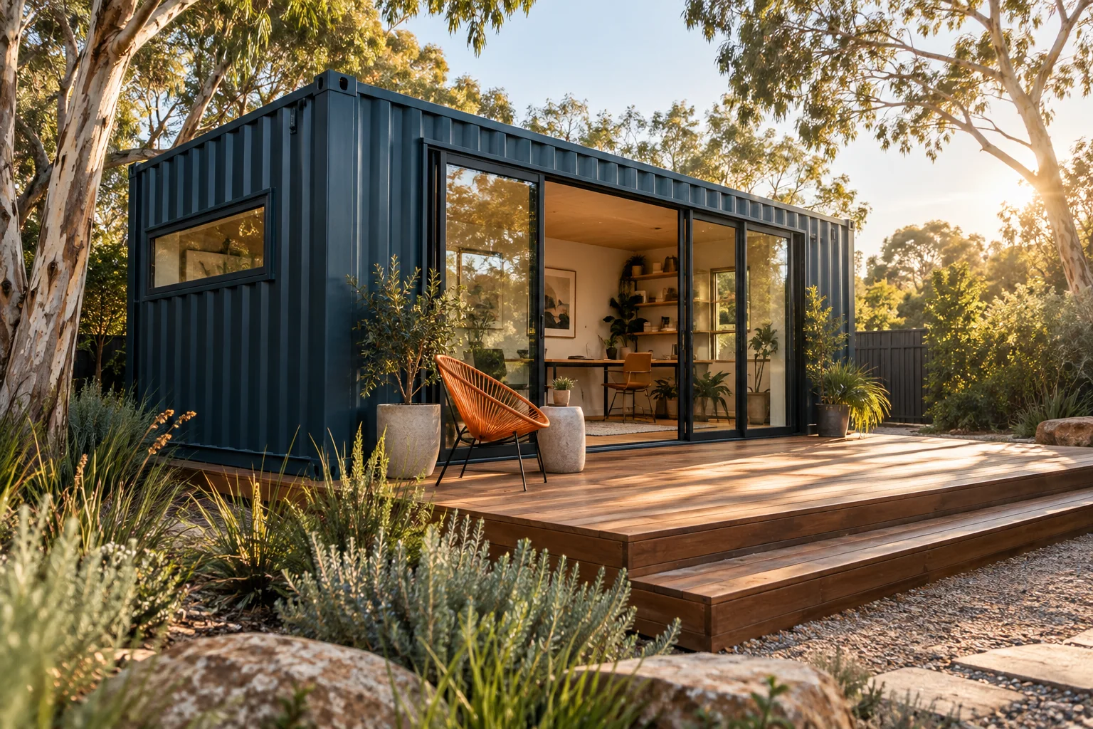 Backyard studio — AI concept