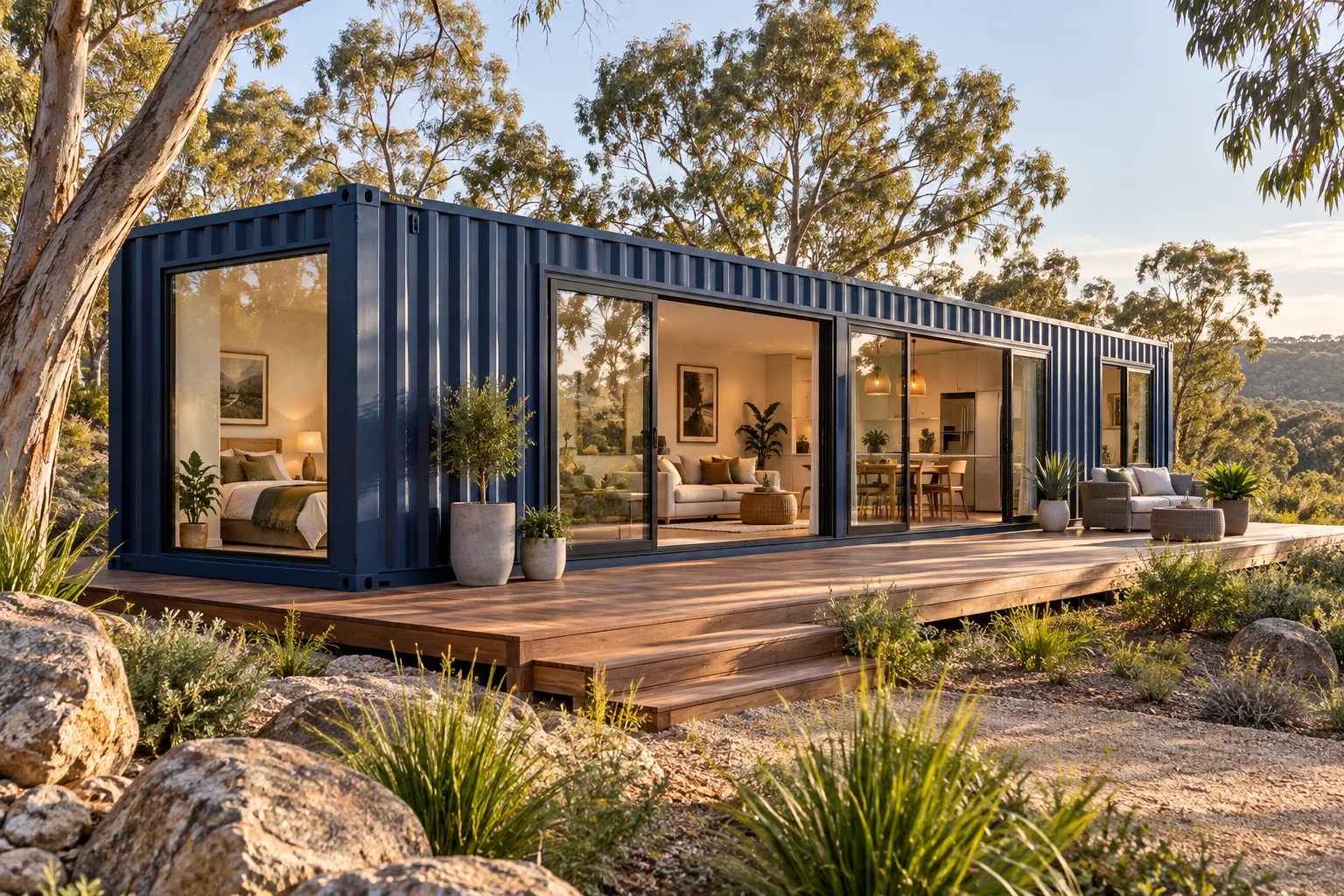 Container living — AI concept