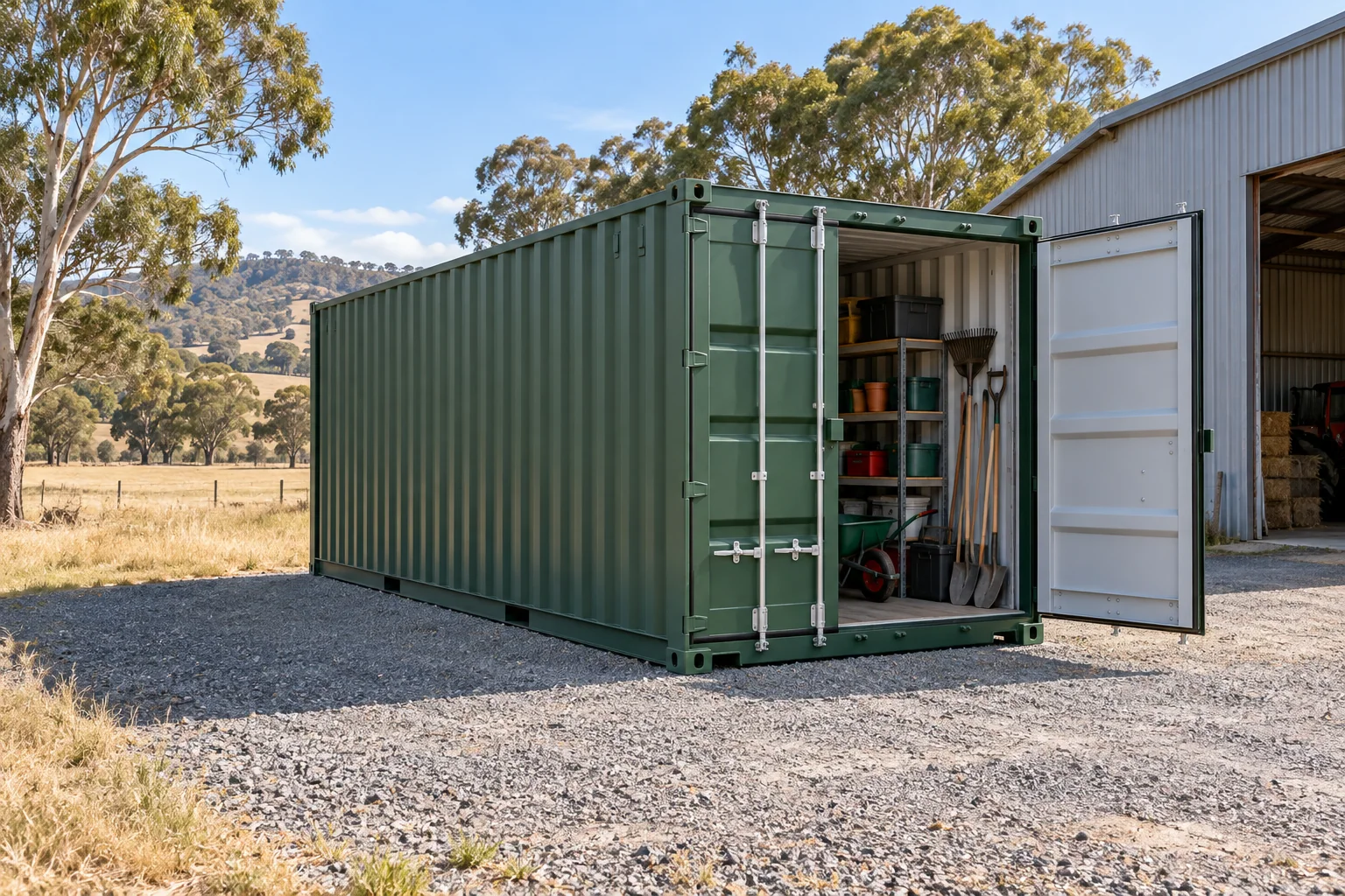 Storage solutions — AI-generated concept